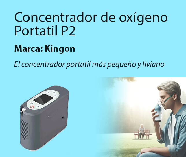 Venta de Concentrador de oxigeno portatil Kingon p2